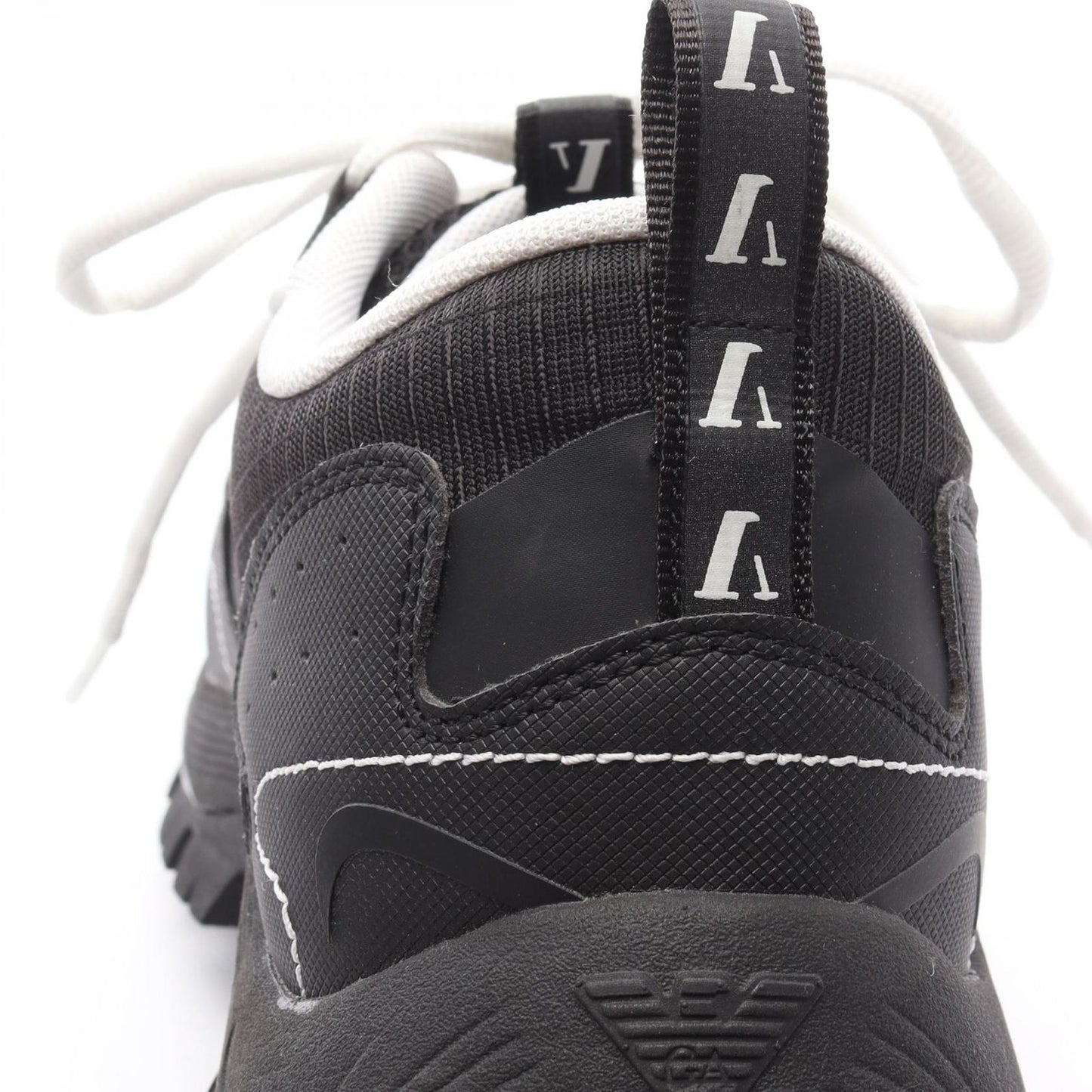 Emporio Armani Black Dad Sneakers - Timeless Elegance