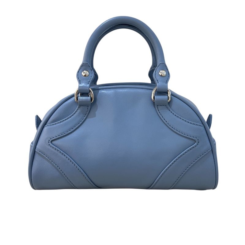 PRADA Monochrome Bowling Bag in Light Blue - Exquisite Craftsmanship