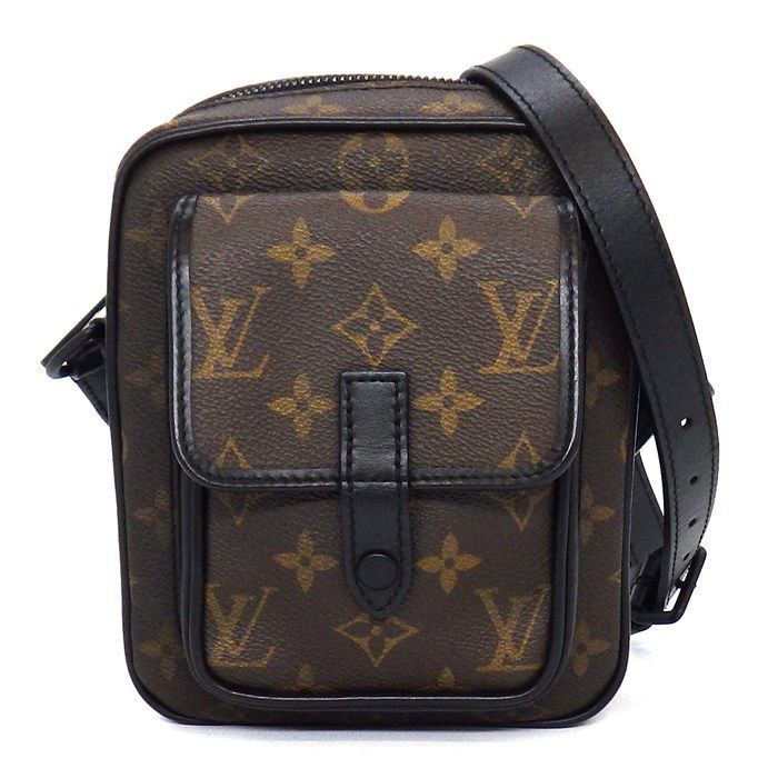Louis Vuitton Christopher Wearable Wallet - Monogram Macassar Canvas