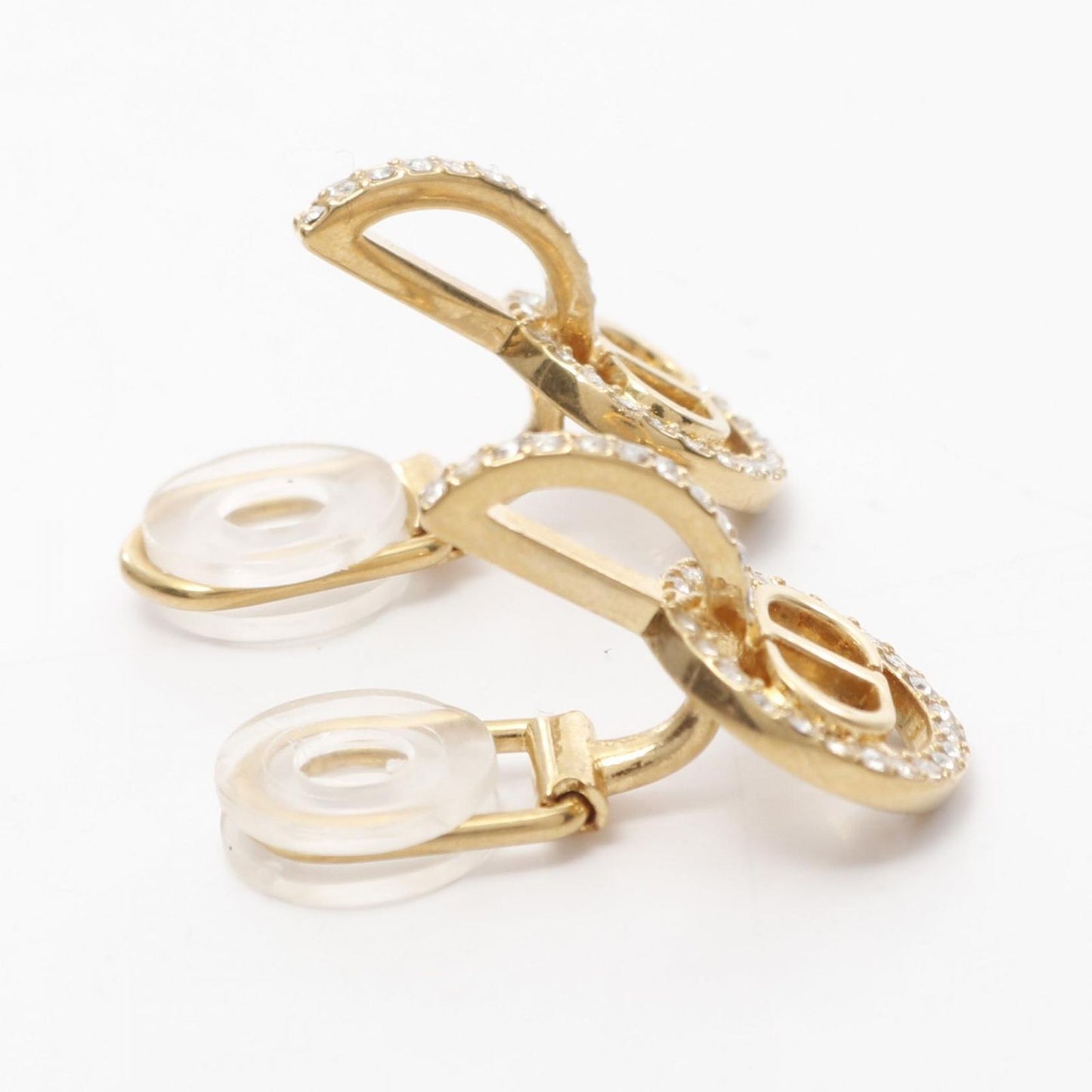 Dior Petit CD Clip Earrings in Gold - Exquisite Luxury