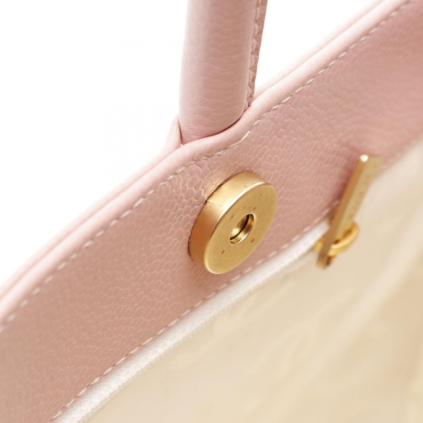 CHANEL Pink Caviar Leather Coco Mark Tote Bag - Timeless Elegance