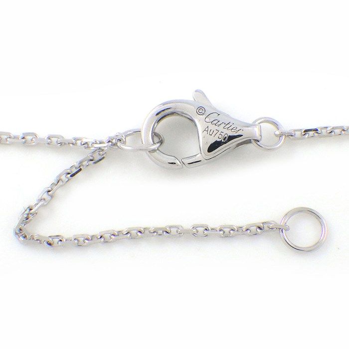 Cartier Amulette XS Diamond Necklace in K18 White Gold