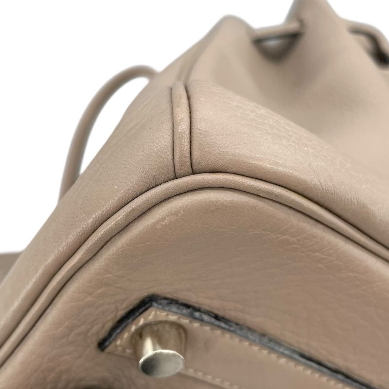 HERMES Birkin 35 in Turtledove Grey with Silver Hardware