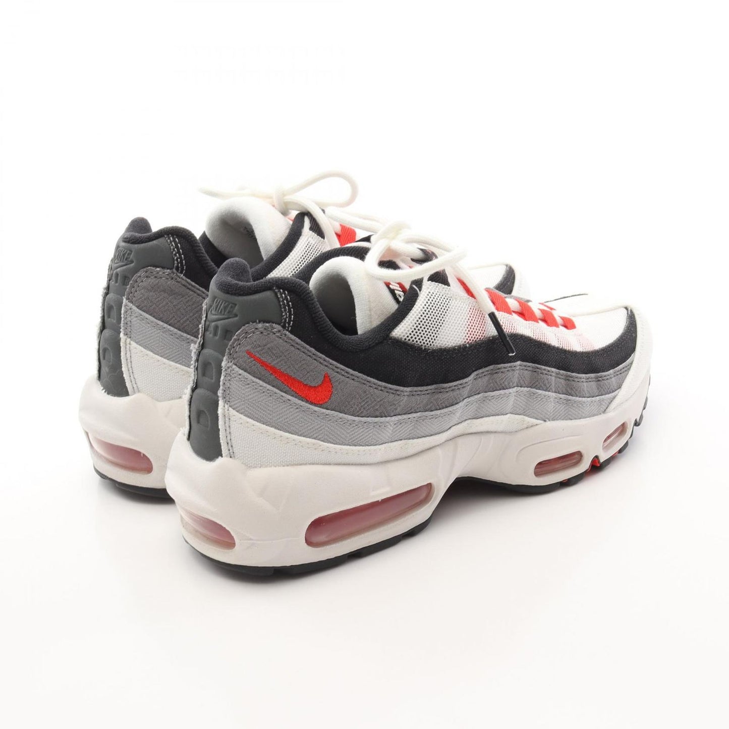 NIKE Air Max 95 Sneakers - Iconic White & Multicolor Design
