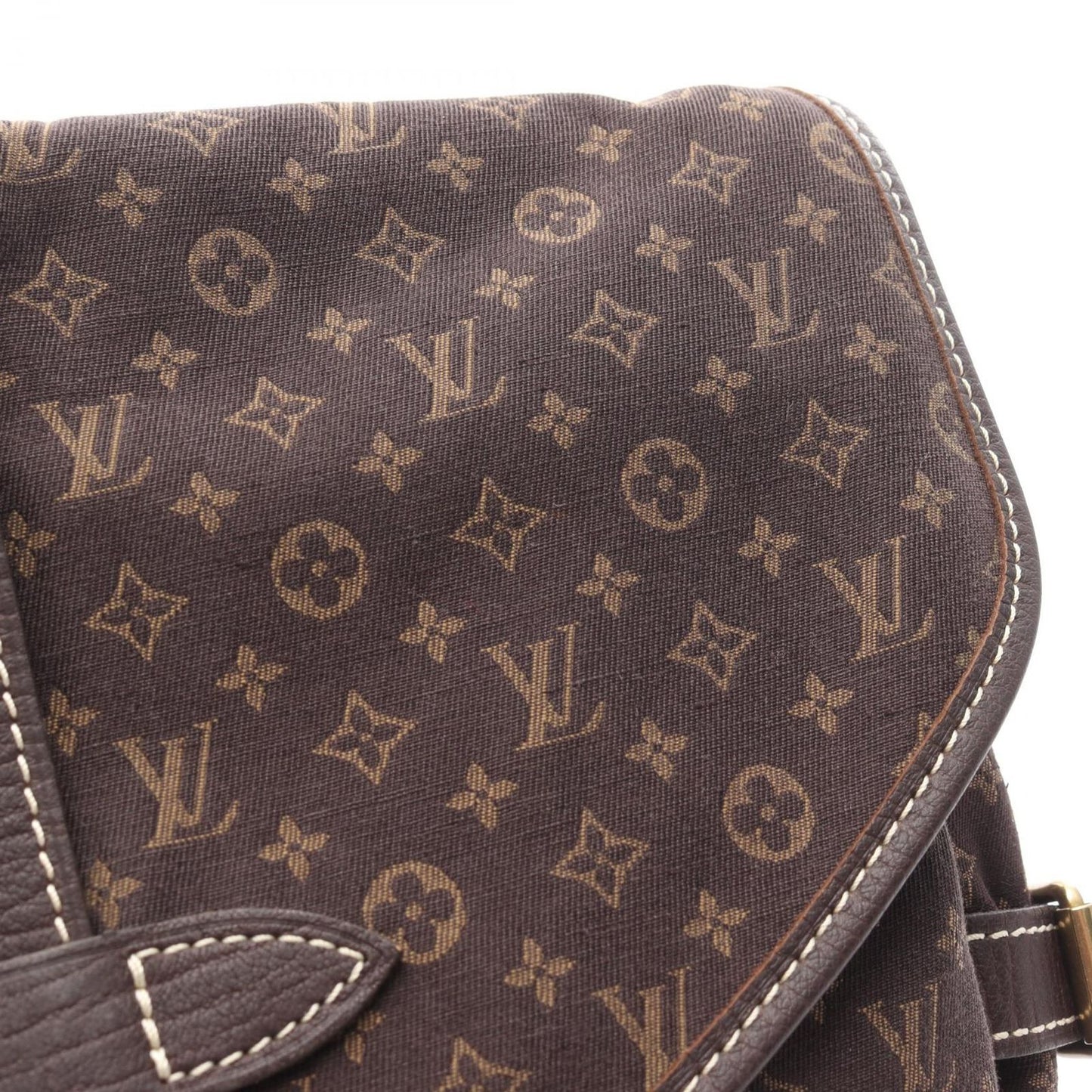 Louis Vuitton SoMure 30 Shoulder Bag in Ébène Canvas & Leather