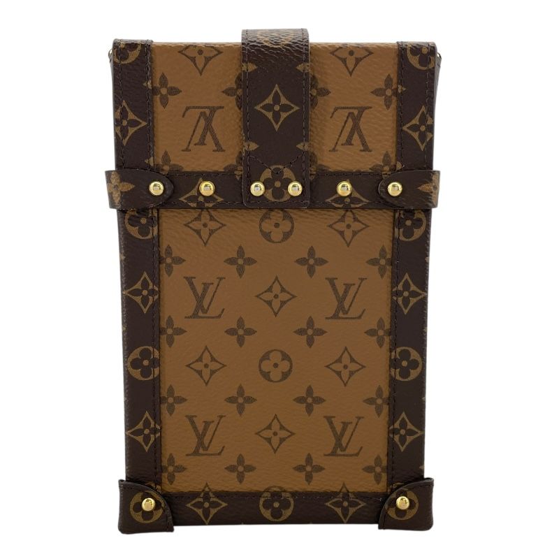 Louis Vuitton Monogram Reverse Pochette Trunk Vertical M67873