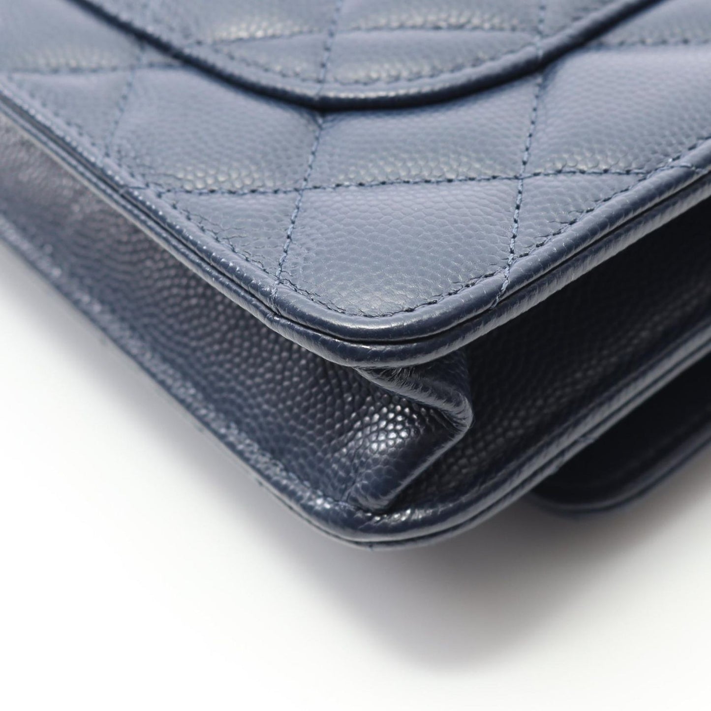 CHANEL Matelassé Shoulder Bag AP4246 in Navy Calfskin