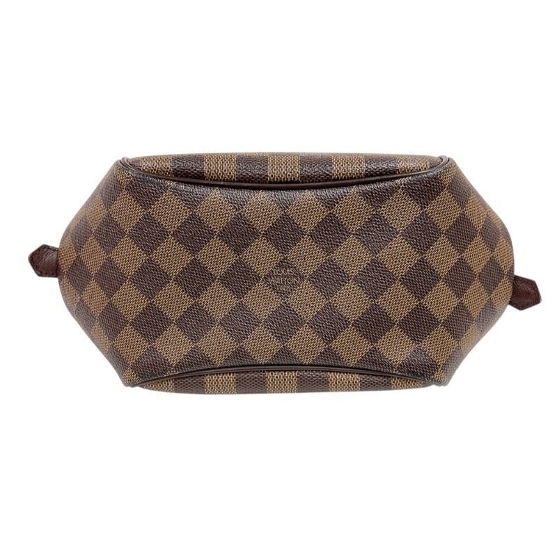 Louis Vuitton Belem PM Handbag - Brown Damier Canvas with Gold Hardware