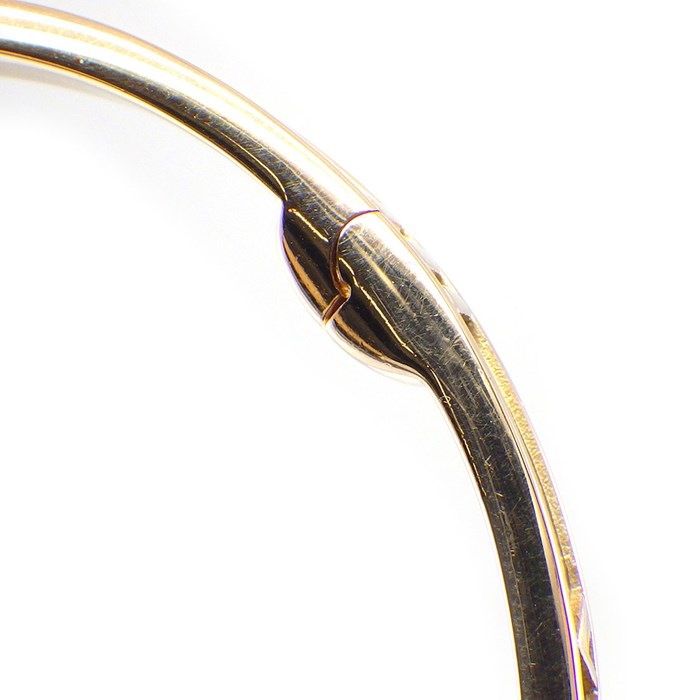 Tiffany & Co. Atlas Bracelet with 3 Diamonds in K18 Pink Gold