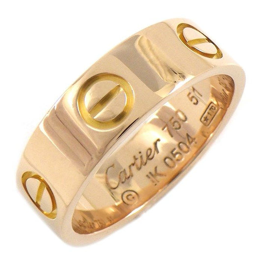 Cartier Love Ring Classic Model B4084851 in K18 Pink Gold