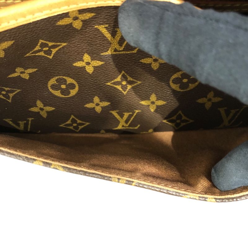 Louis Vuitton Monogram Salony Shoulder Bag - Brown