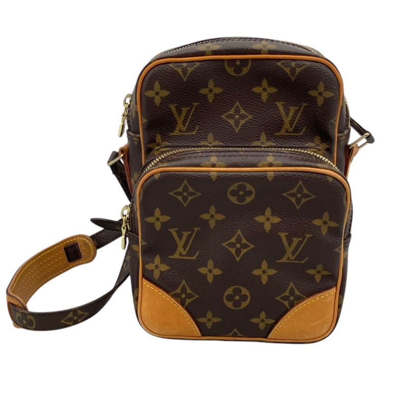 Louis Vuitton Amazon M45236 Monogram Canvas Shoulder Bag - Brown