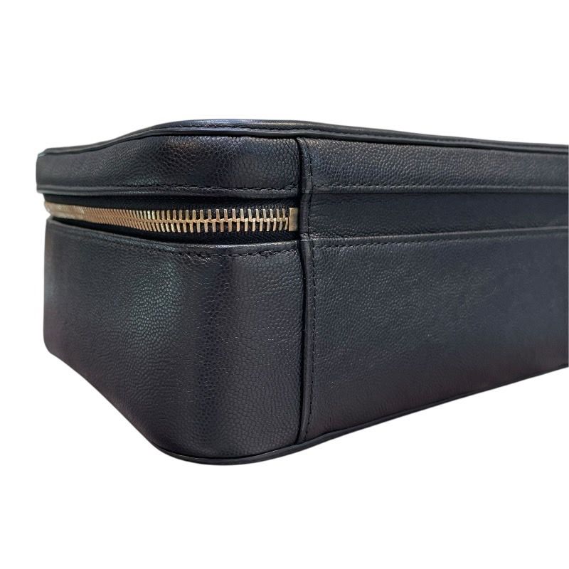 CHANEL CC Filigree Vanity Bag A93344 - Black Caviar Leather