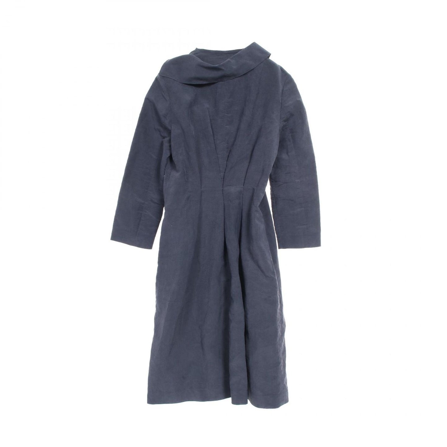 MARNI Silk Dress in Navy - Timeless Elegance
