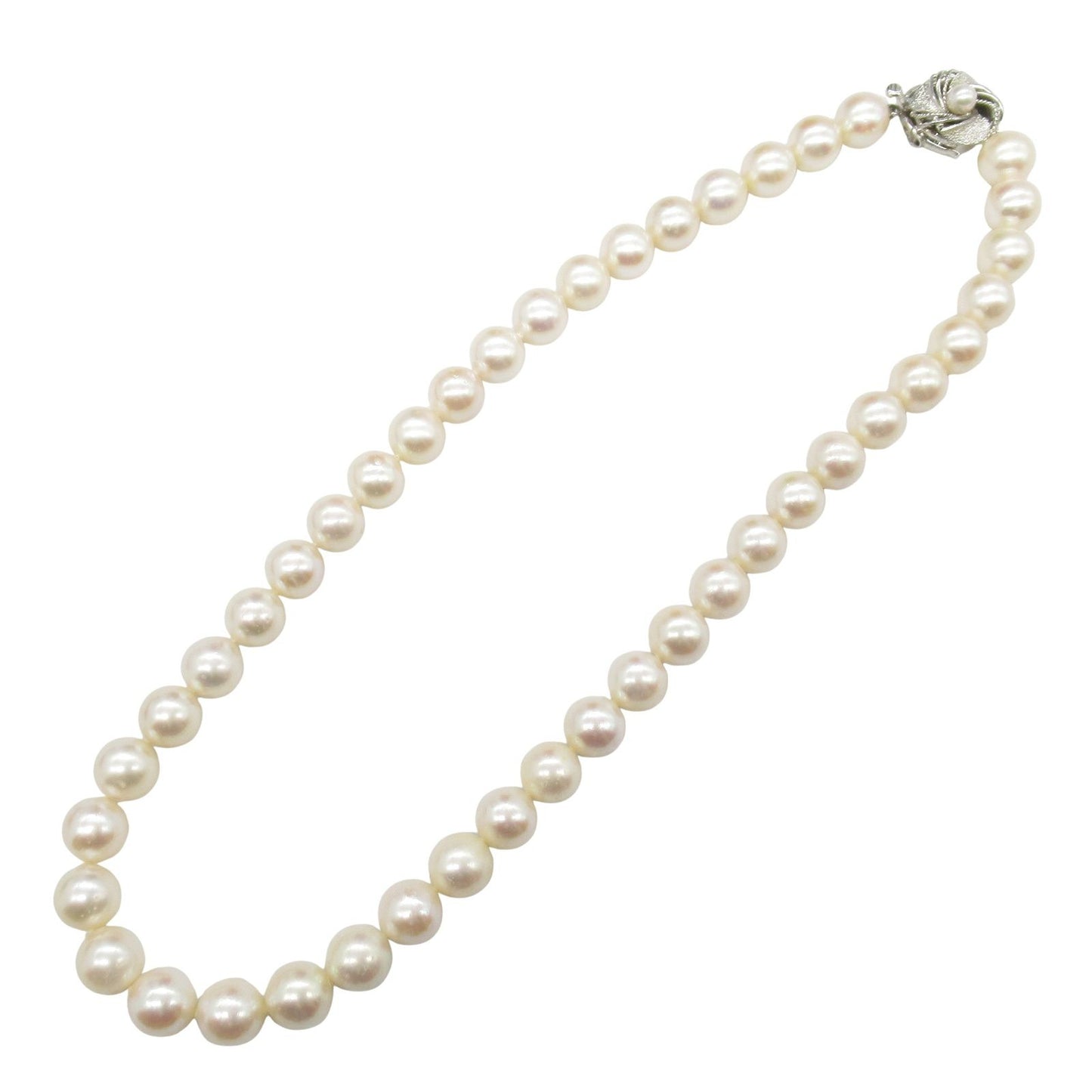 Elegant Pearl Necklace and Earring Set - Timeless Luxury