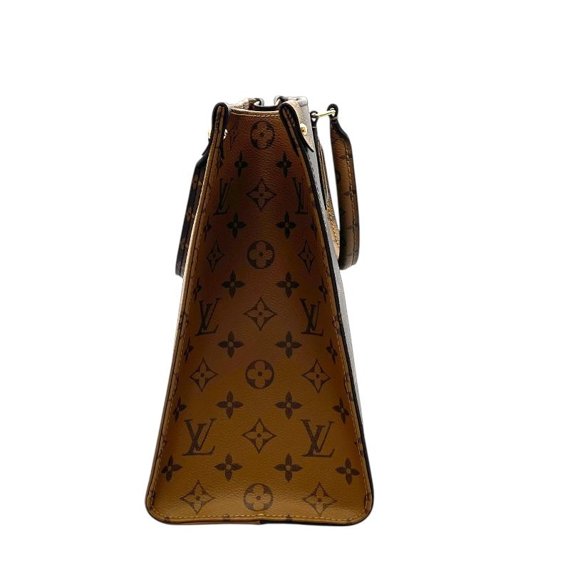 Louis Vuitton OnTheGo MM Monogram Handbag - Brown Luxury Tote