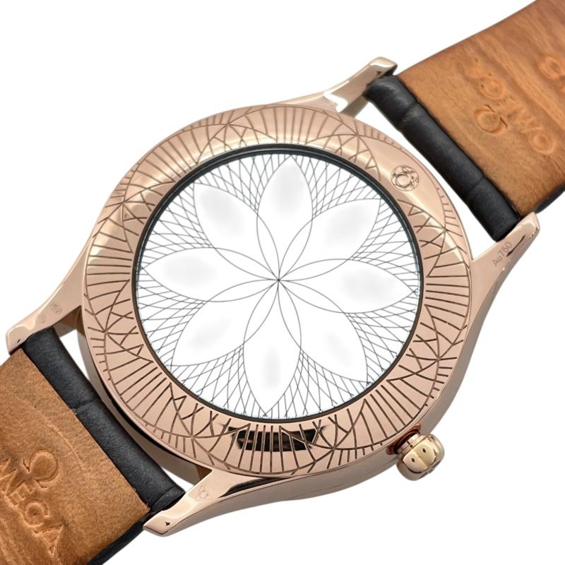 OMEGA De Ville Trésor 428.58.36.60.02.001 - Exquisite White Gold Ladies Watch