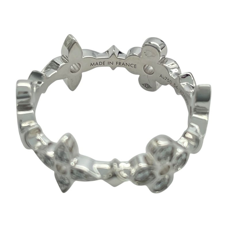 Louis Vuitton Fine Dantelle Diamond Ring in K18 White Gold