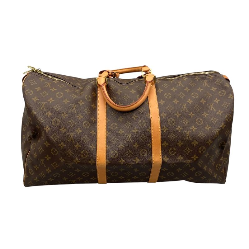 Louis Vuitton Keepall 60 M41422 Monogram Canvas Brown Travel Bag