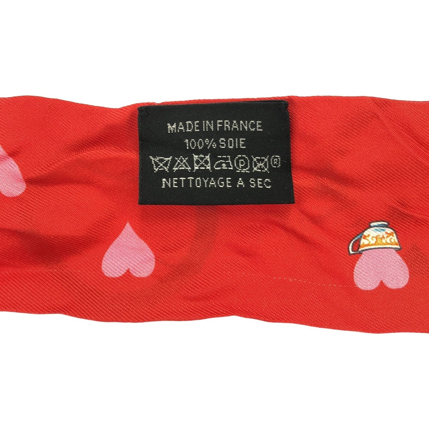 HERMES Pink Silk Twilly Scarf - Exquisite Luxury Accessory