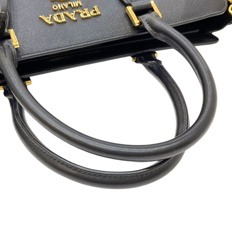 PRADA Saffiano Leather Handbag 1BA228 in Black - Timeless Elegance