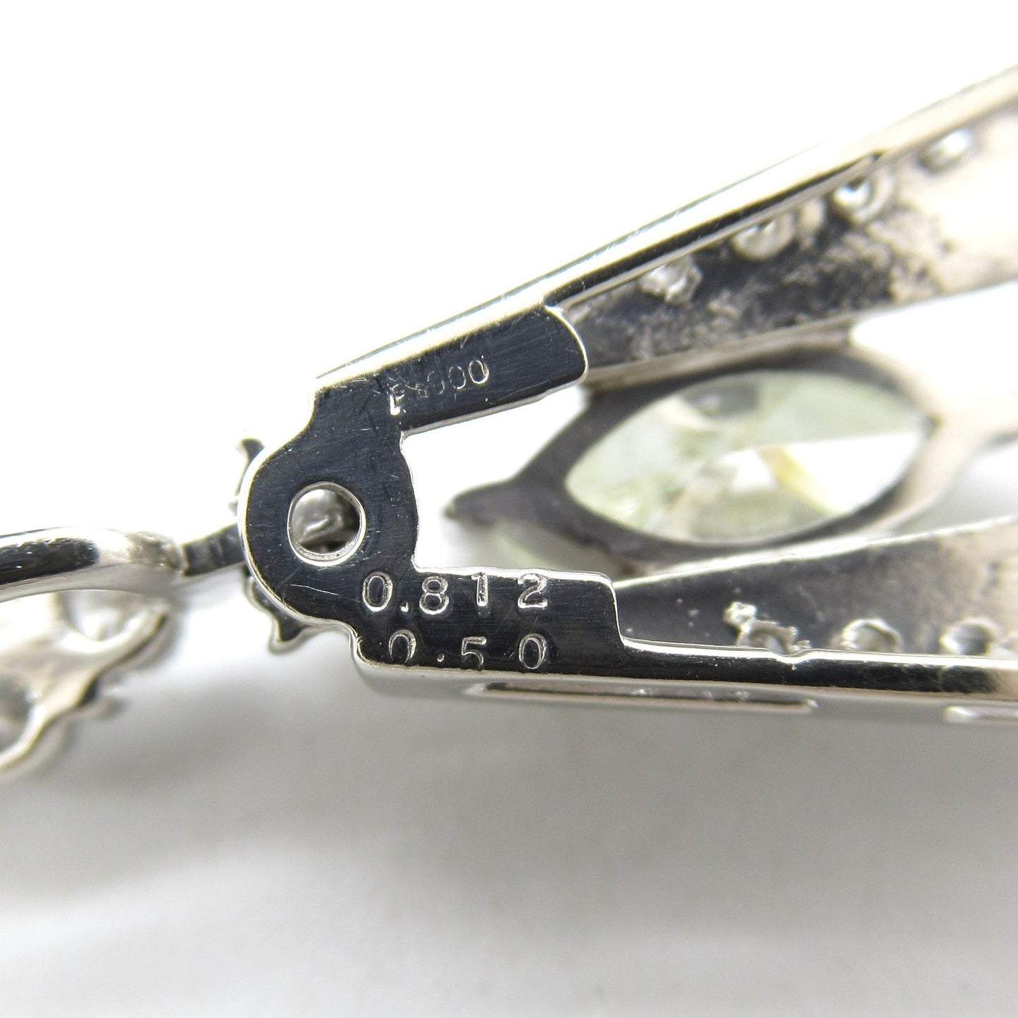 Exquisite JEWELRY Diamond Necklace in Platinum - 0.812ct Elegance