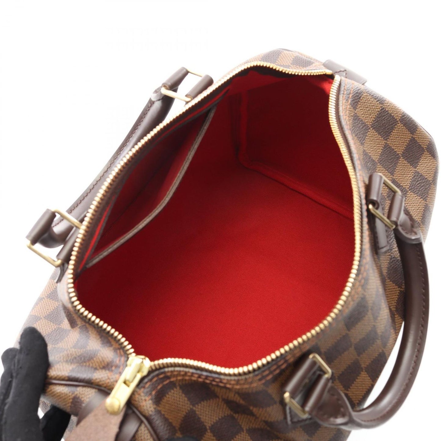 Louis Vuitton Speedy 30 Handbag - Iconic Elegance in Brown Damier
