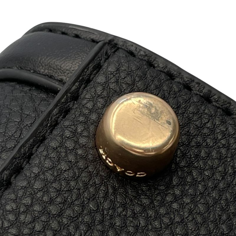 COACH CC141 Black Leather Handbag - Timeless Elegance