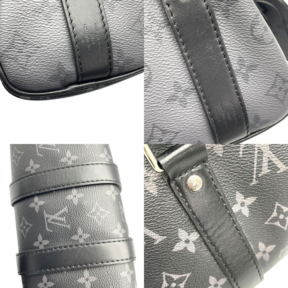 Louis Vuitton Keepall Bandoulière 25 Monogram Eclipse Reverse - Black