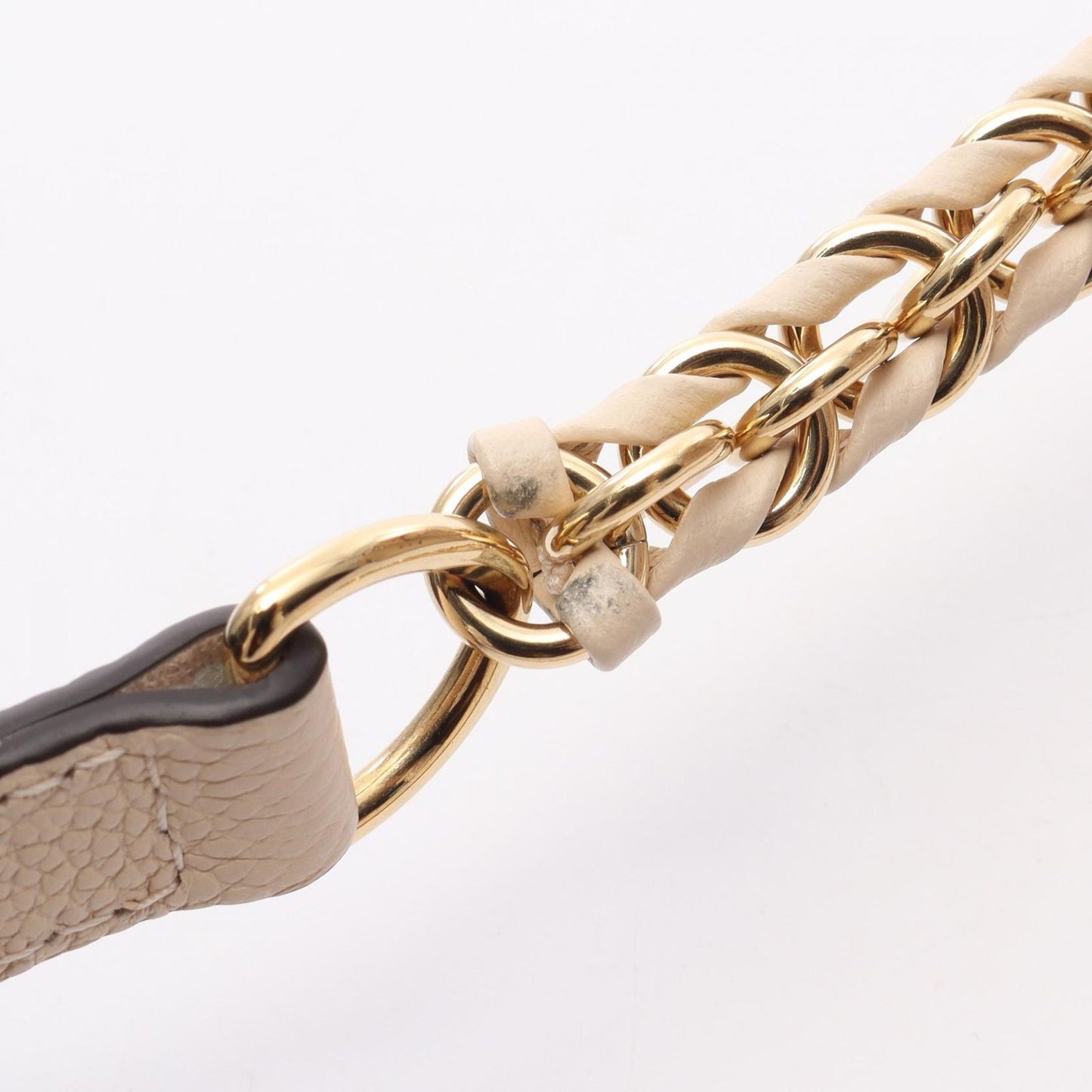 Louis Vuitton Vanity PM Handbag - Exquisite Beige Leather