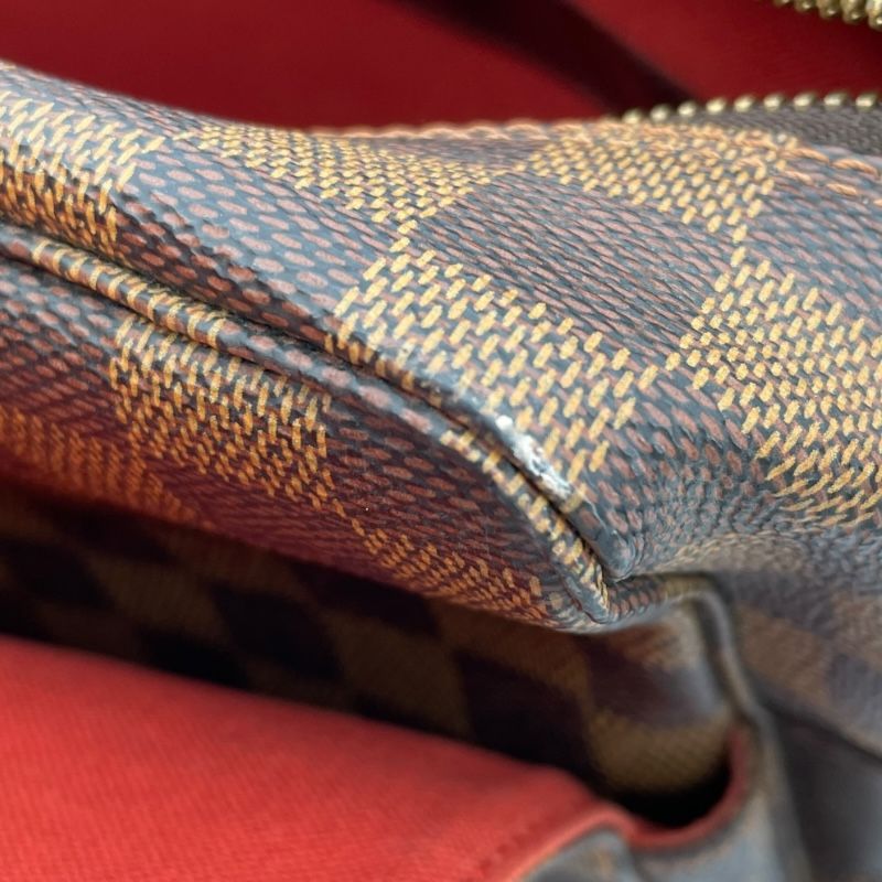 Louis Vuitton Naviglio N45255 Brown Damier Canvas Shoulder Bag