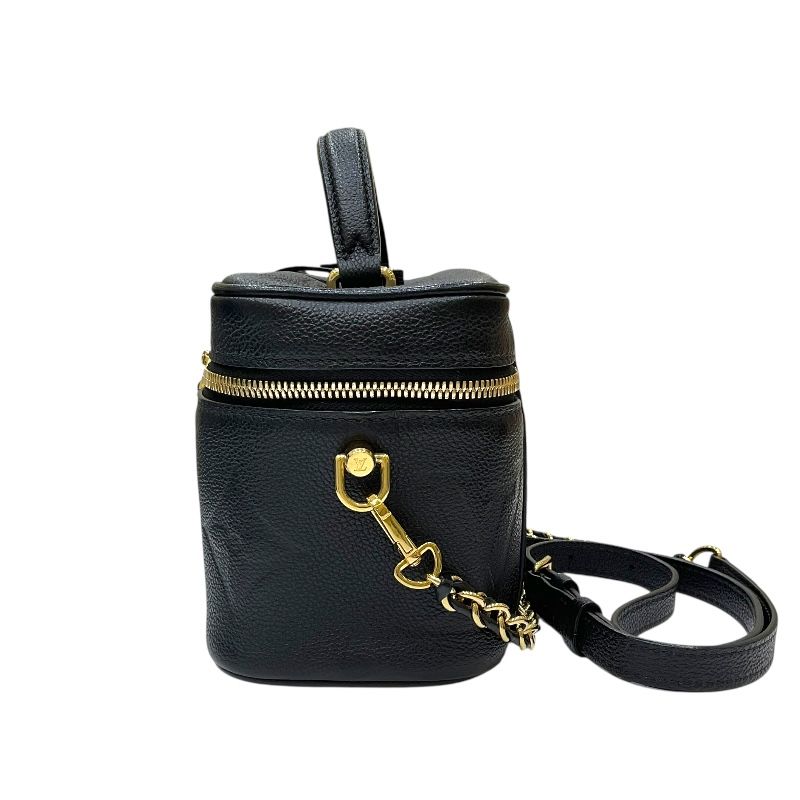 Louis Vuitton Vanity PM M45598 Black Monogram Empreinte Handbag