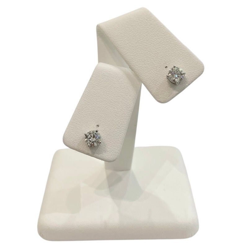 Exquisite Diamond Earrings in Platinum - 1.14ct E/IF Excellence