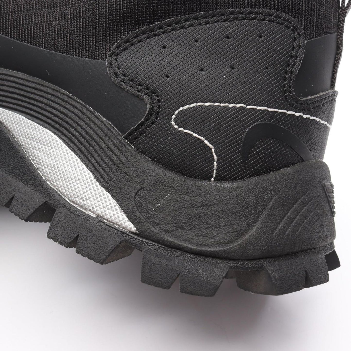 Emporio Armani Black Dad Sneakers - Timeless Elegance