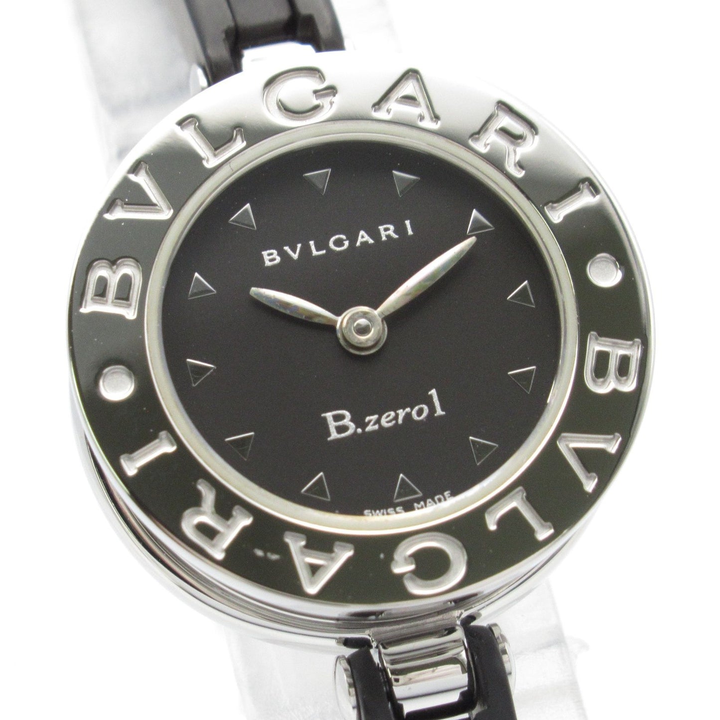 BVLGARI B-zero1 BZ22S Black Stainless Steel Ladies Watch