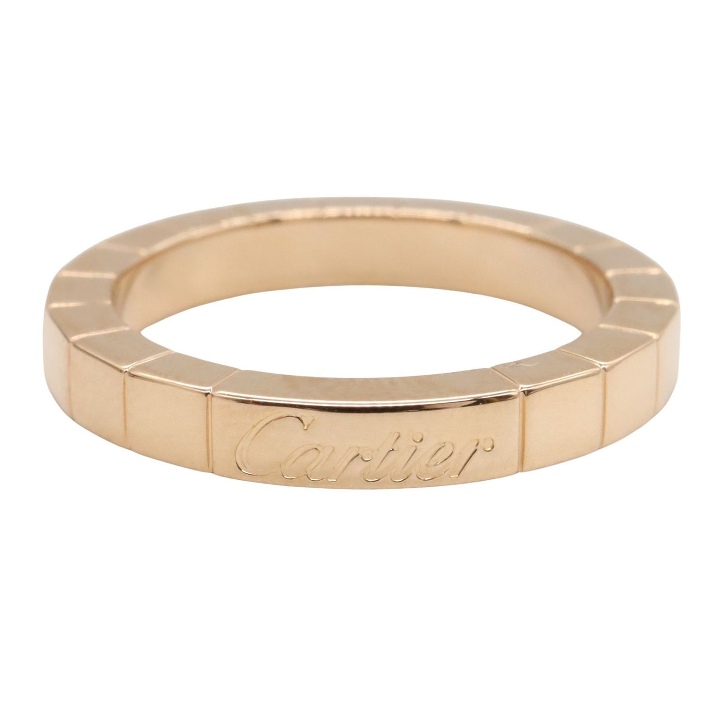 Cartier 18K Pink Gold Laniere Ring - Timeless Elegance