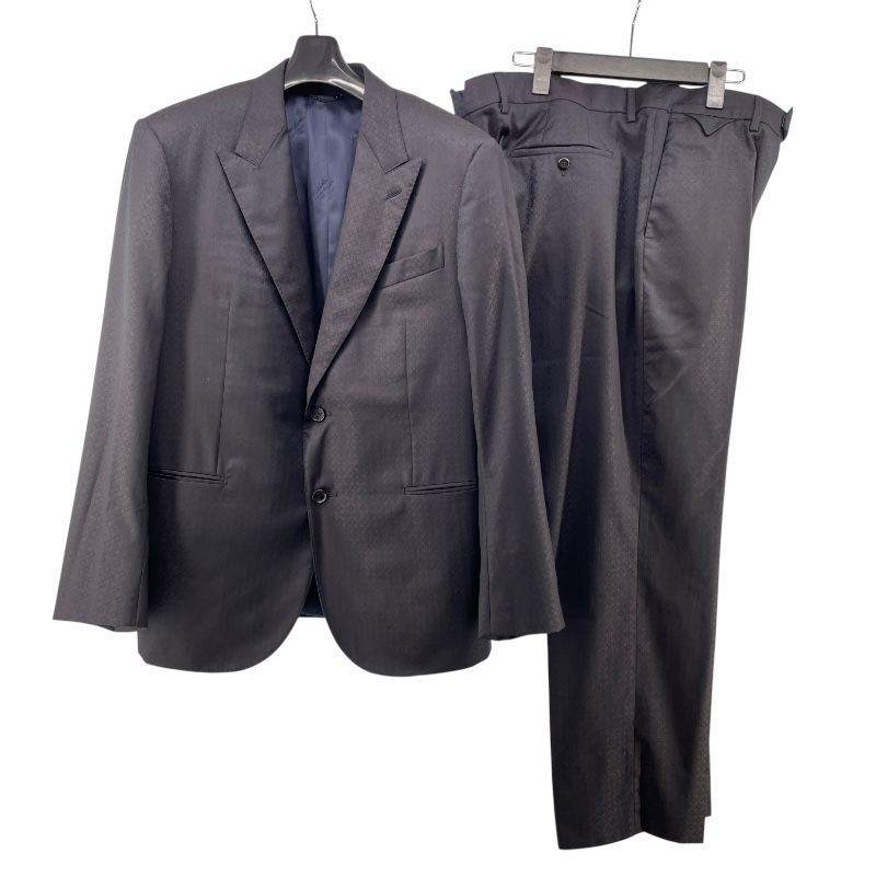 Louis Vuitton Monogram 2B Suit Set in Navy Wool - Size 54/46