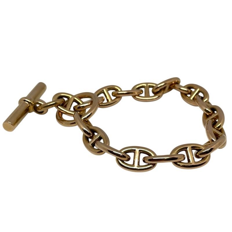 HERMES Chaine d'Ancre PM Bracelet in 750PG - Timeless Elegance