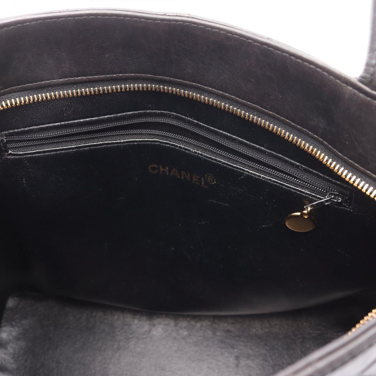 CHANEL Reissue Tote Bag A01804 in Black Lambskin