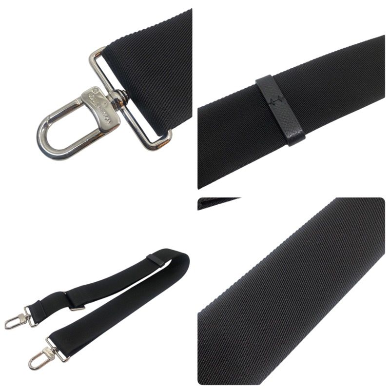 Louis Vuitton Weekend Tote NM M30937 Black Monogram Eclipse