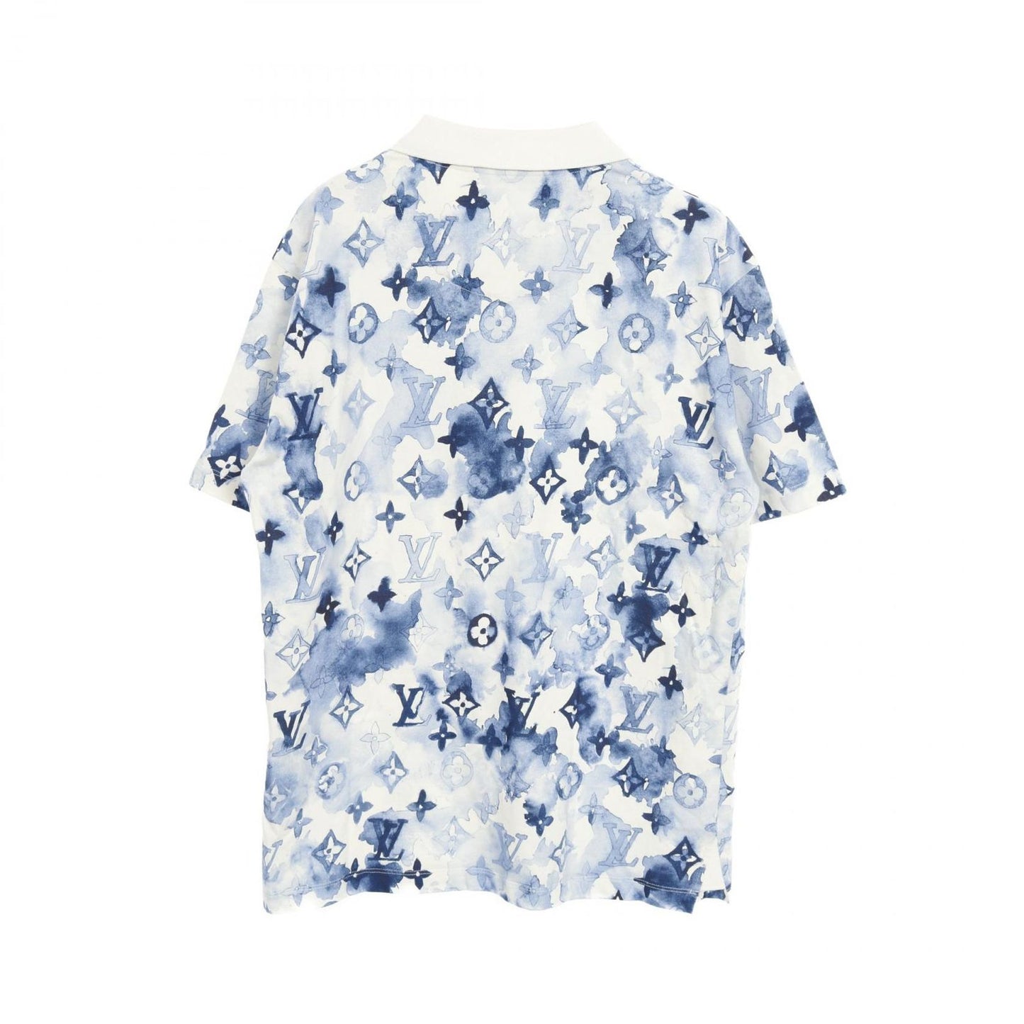 LOUIS VUITTON Watercolor Monogram Polo Shirt - Size L