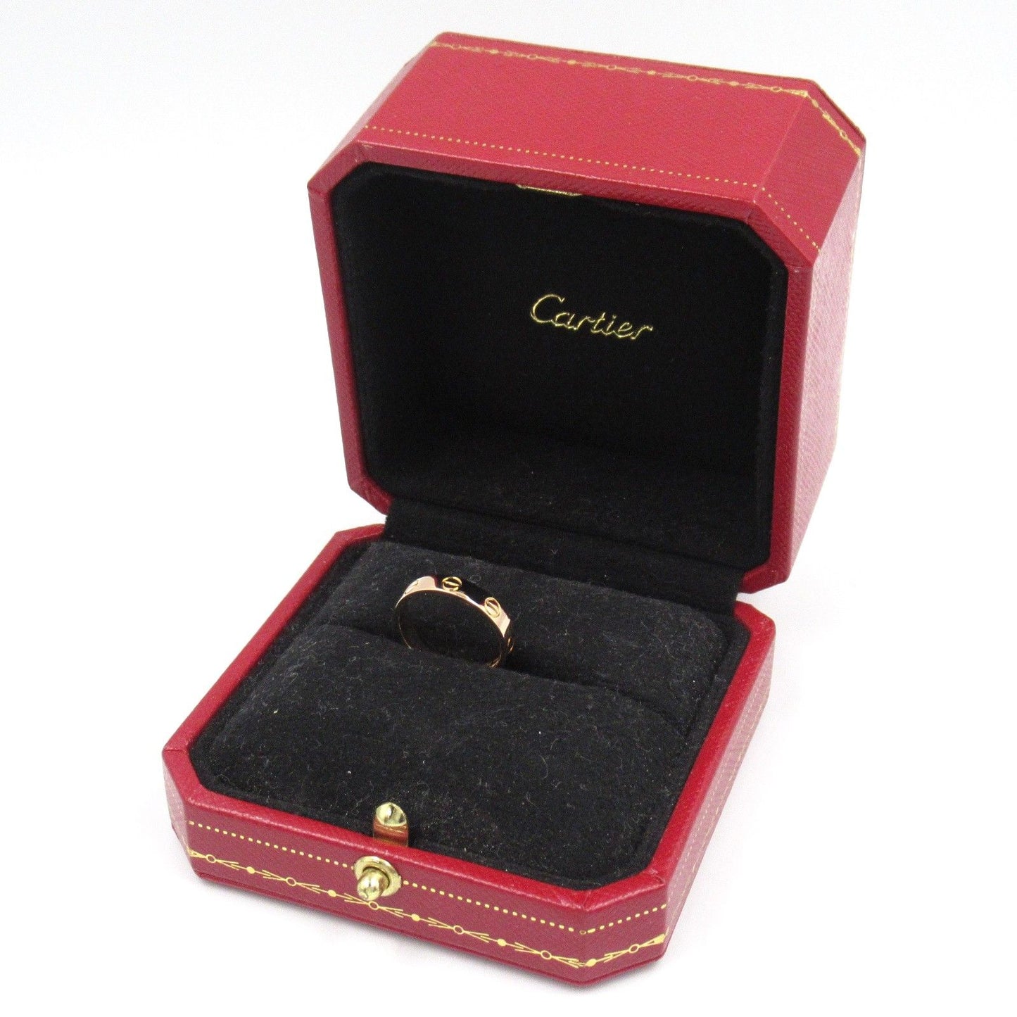 Cartier Mini Love Ring in 18K Pink Gold - Timeless Elegance