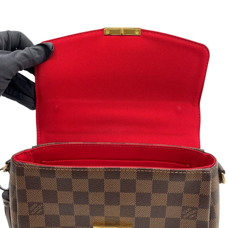 Louis Vuitton Croisette N59000 Brown Damier Ebene Shoulder Bag