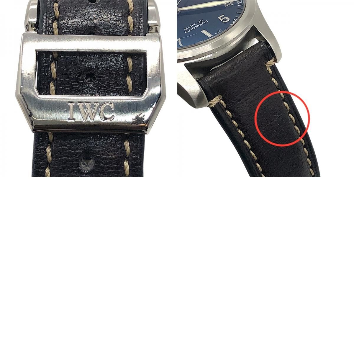 IWC Spitfire Mark XV IW325311 Black & Silver Men's Watch