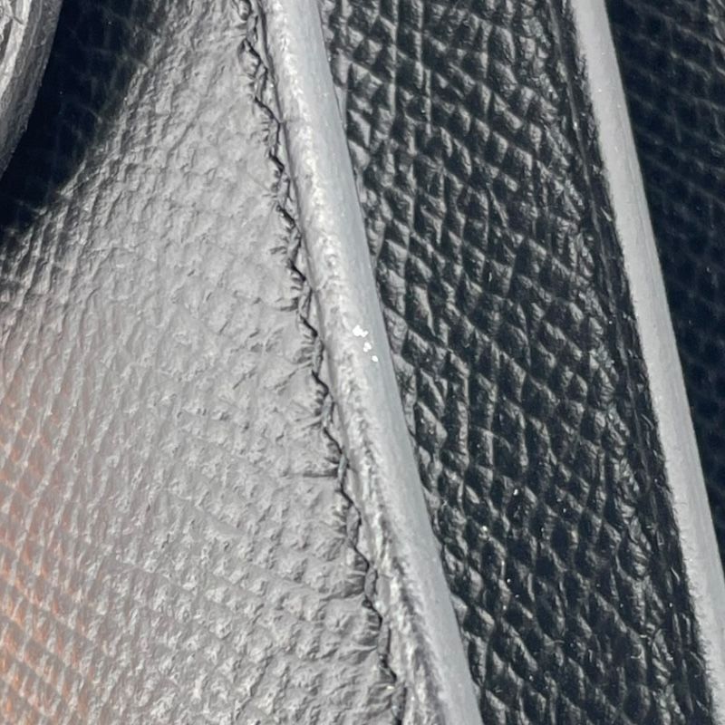 HERMES Constance 3 Mini Black Epson Shoulder Bag with Gold Hardware