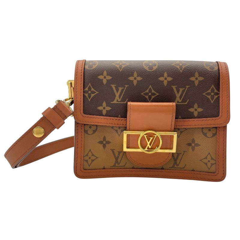 Louis Vuitton Dauphine Mini M45959 Monogram Reverse Shoulder Bag