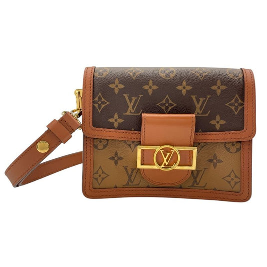 Louis Vuitton Dauphine Mini M45959 Monogram Reverse Shoulder Bag