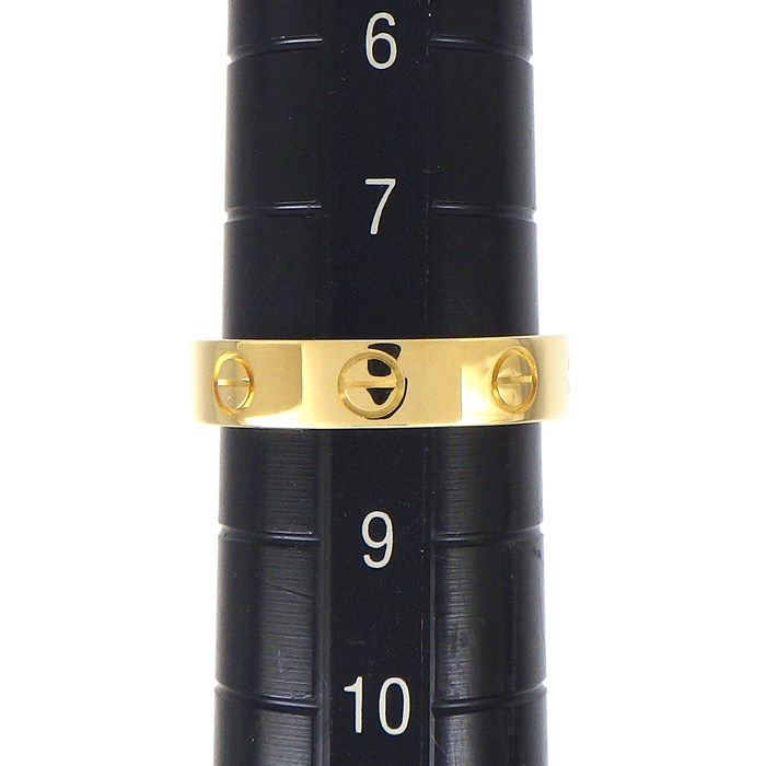 Cartier Love Ring Small Model SM with Diamond in 18K Yellow Gold