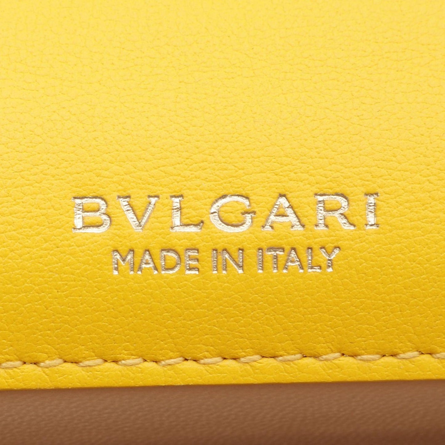 BVLGARI Serpenti Forever Yellow Leather Handbag - Exquisite Craftsmanship