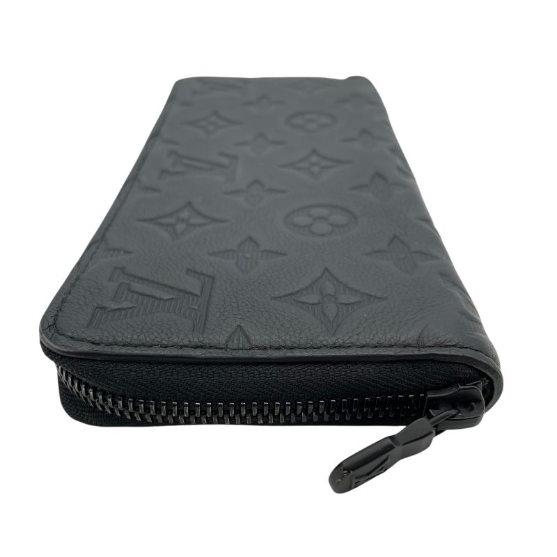 Louis Vuitton Zippy Wallet Horizontal M80333 Noir Monogram Shadow